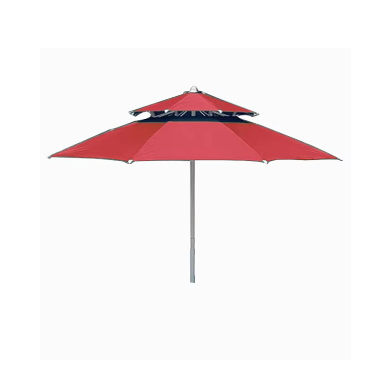 Parapluie de patio étanche ventilé à double couche